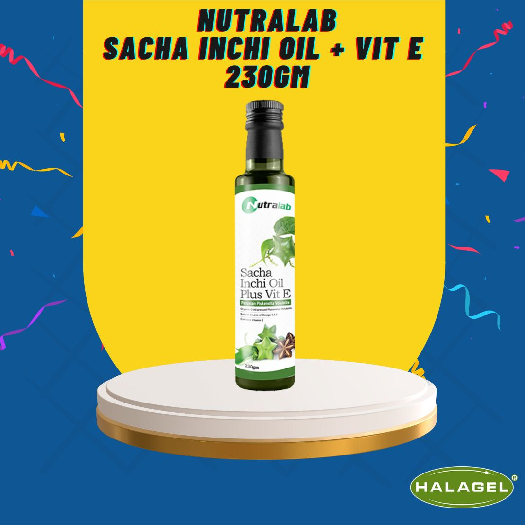 Nutralab Sacha Inchi + Vitamin E Premium 230gm