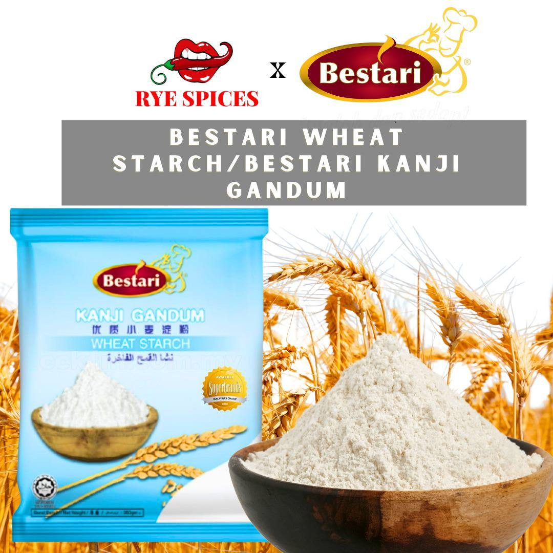 Bestari Wheat Starch/Kanji Gandum Bestari (350g) Halal