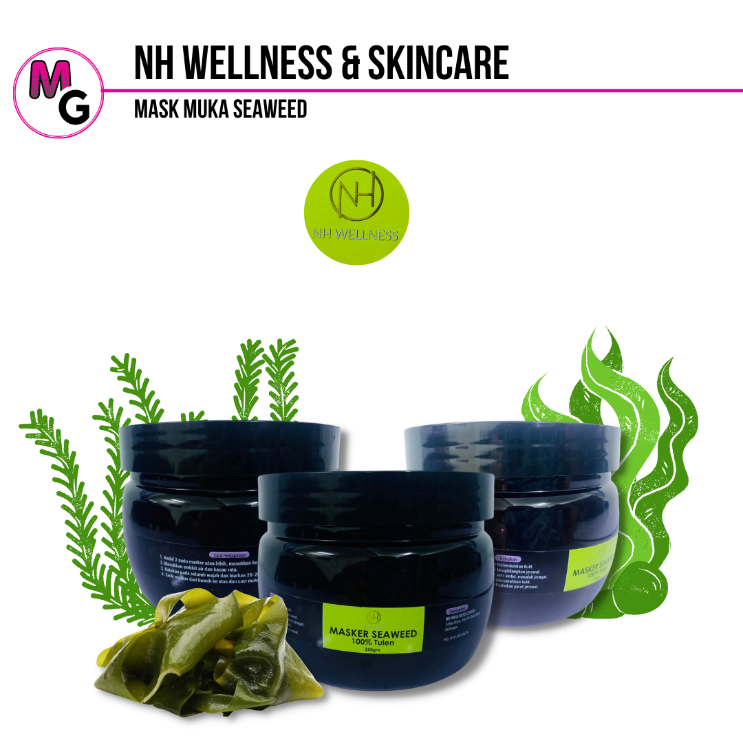 Masker Muka Seaweed NH Wellness