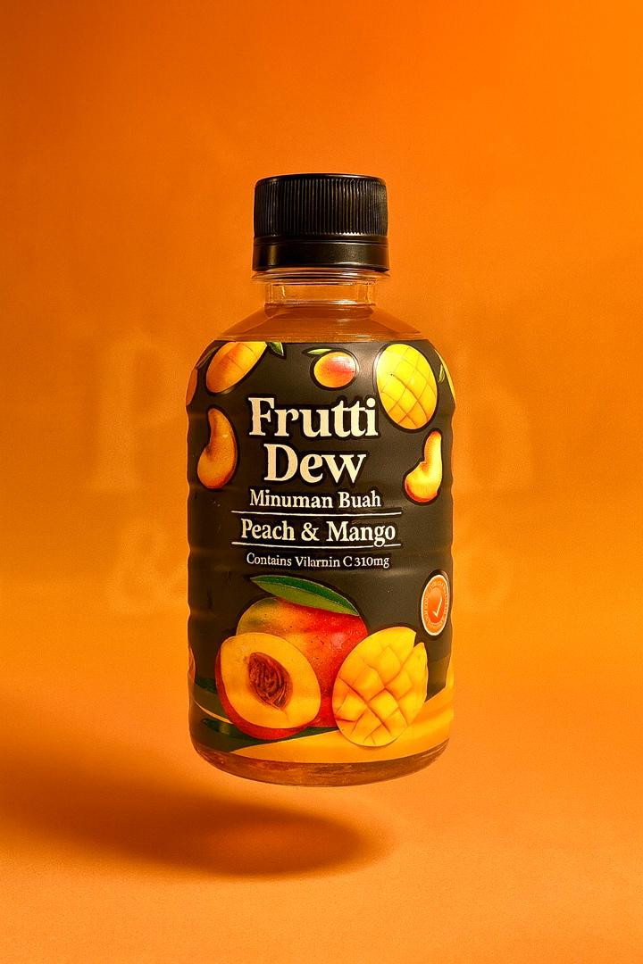 Kincirmas Frutti Dew Peach Mango (315ml) with Vitamin C-500