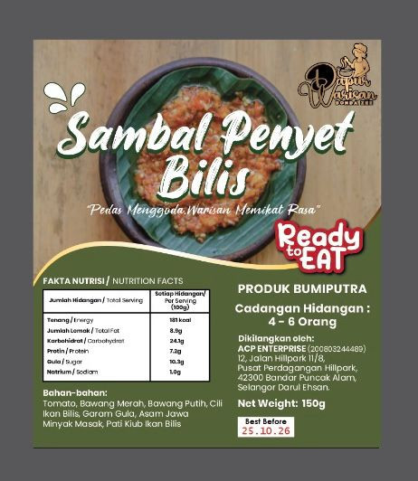 Sambal Penyet Bilis