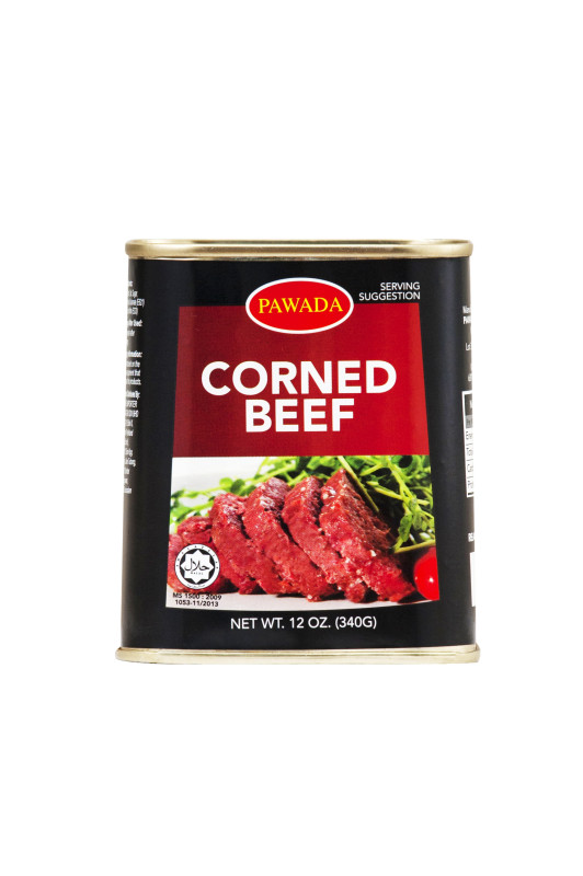 PAWADA CORNED BEEF 340GM