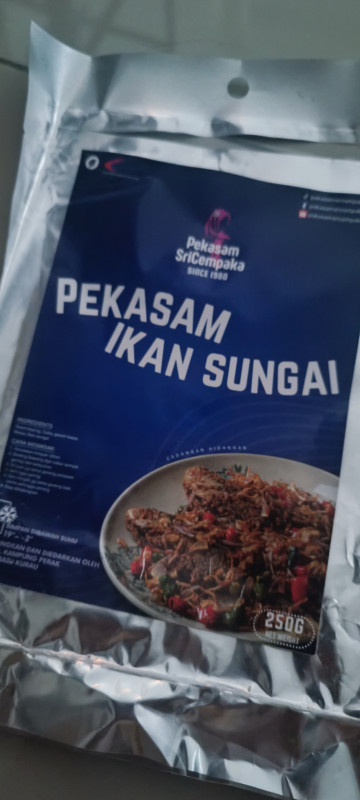 Pekasam Sri Cempaka - Pekasam Ikan Sungai 250g