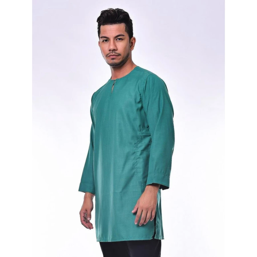 Kurta Keris In Light Teal Green