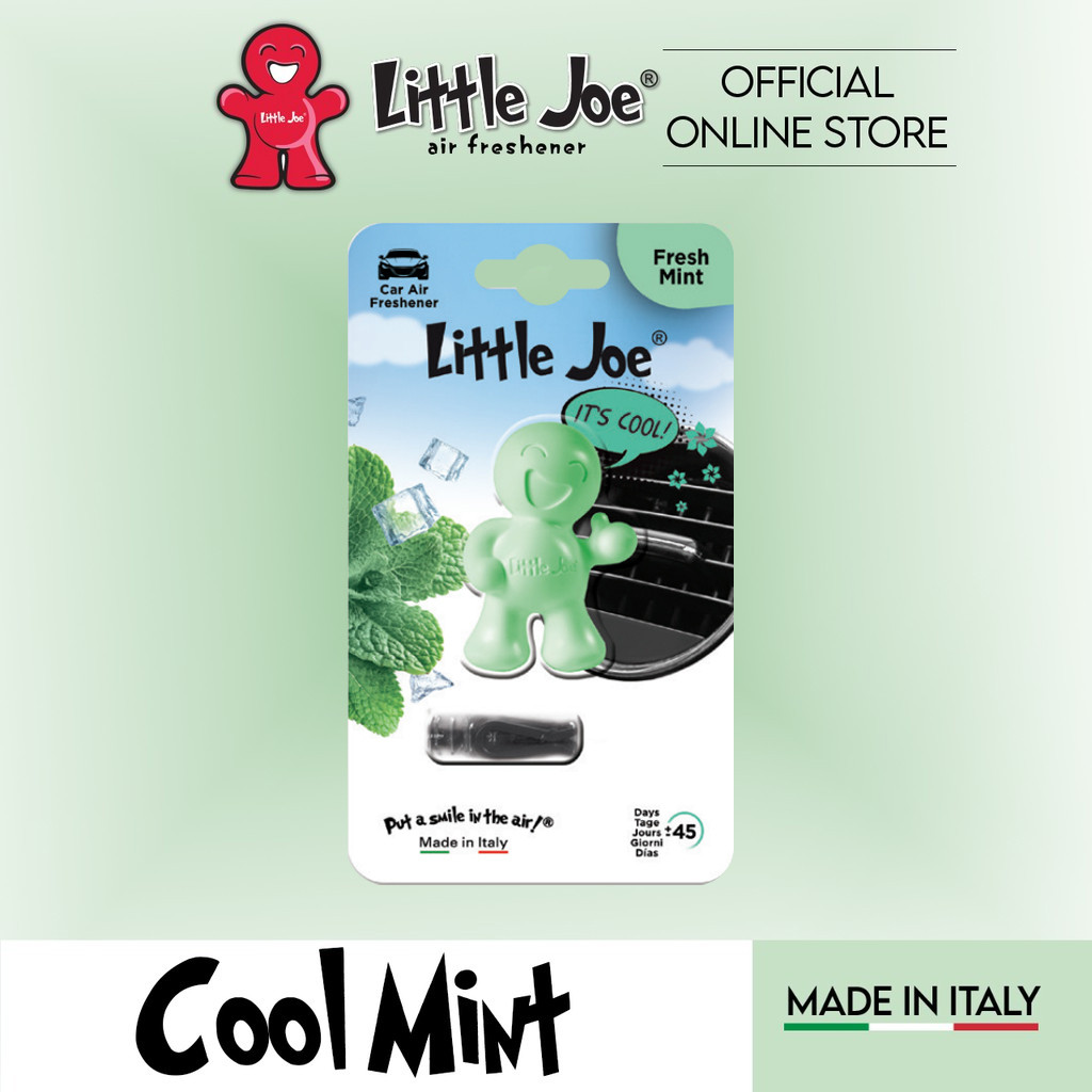 Little Joe 3D Cool Mint Car Air Freshener