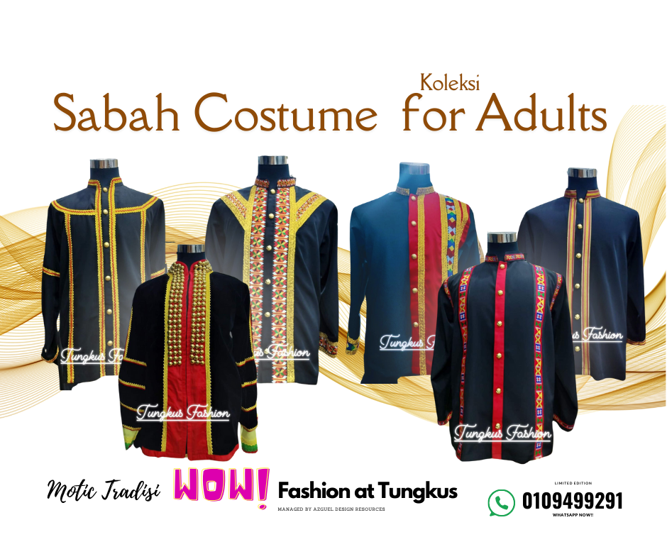 Pakaian Tradisi Sabah - Lelaki Dewasa