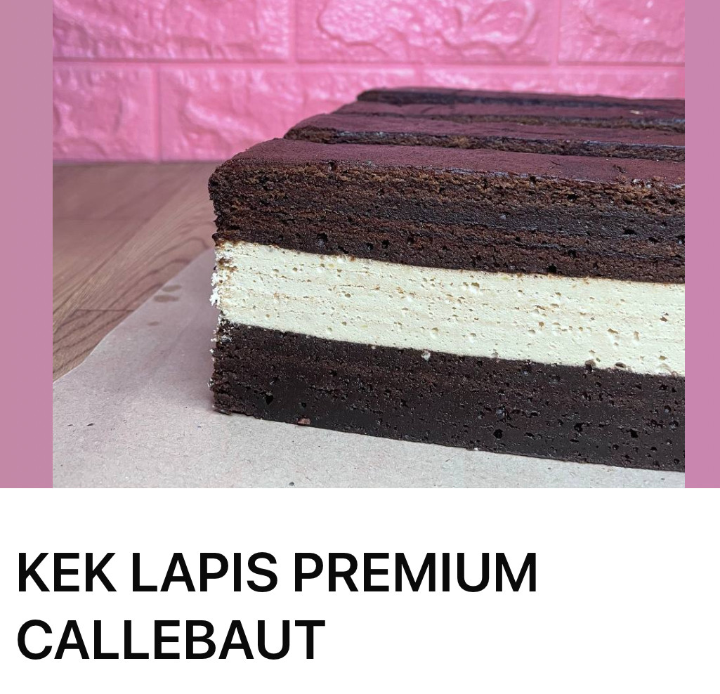 Kek Lapis Premium Callebut