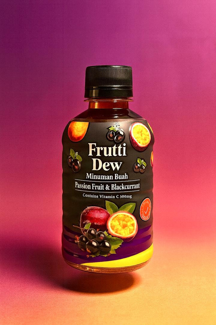 Kincirmas Frutti Dew Passion Fruit & Blackcurrant (315ml) with Vitamin C-500