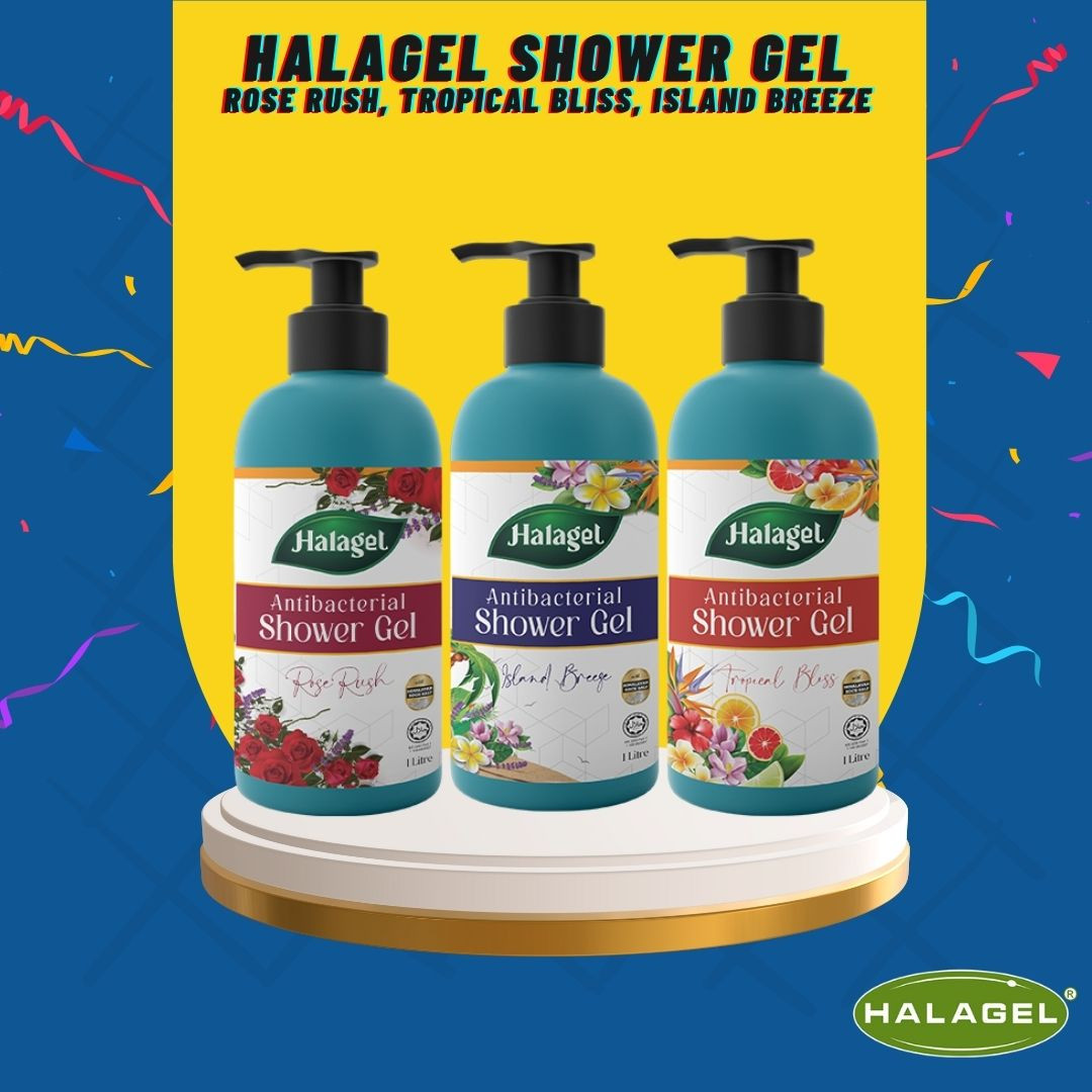 HALAGEL® Shower Gel | Gel Mandian | 1 Liter