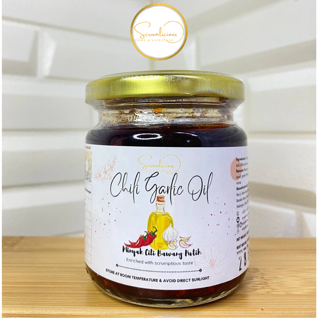 Scrumlicious Original Chili Garlic Oil