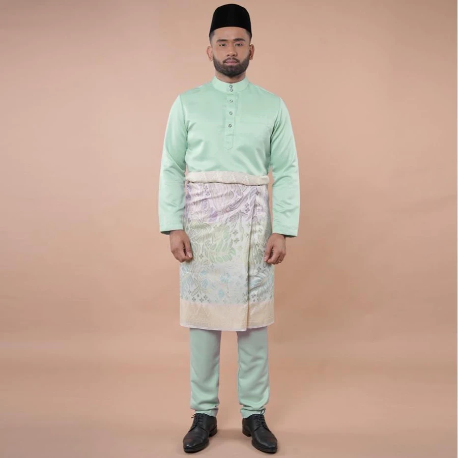 BAJU MELAYU ANDIKA LIGHT GREEN