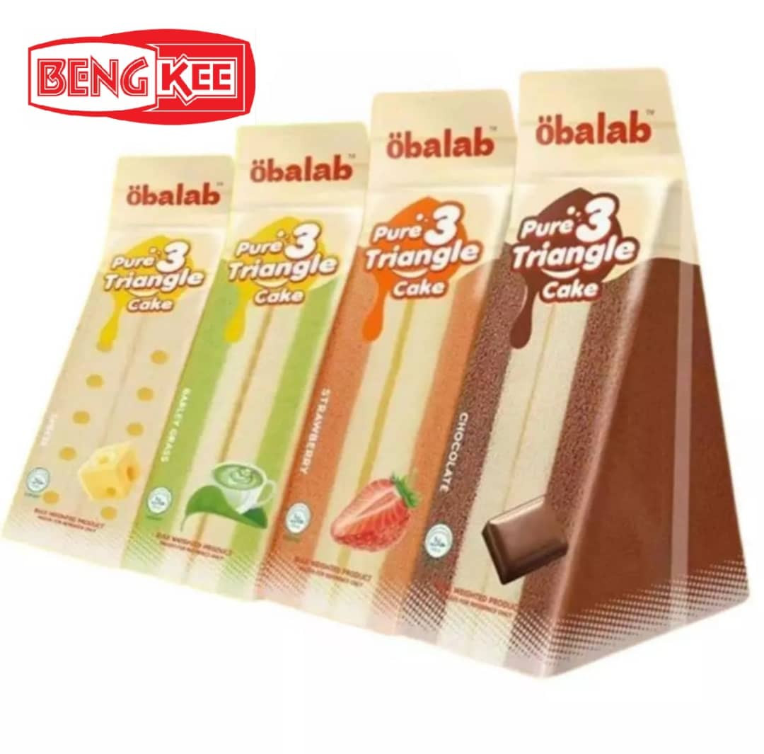 BENG KEE *Halal* Obalab Pure Triangle Cake Cheese 100GM