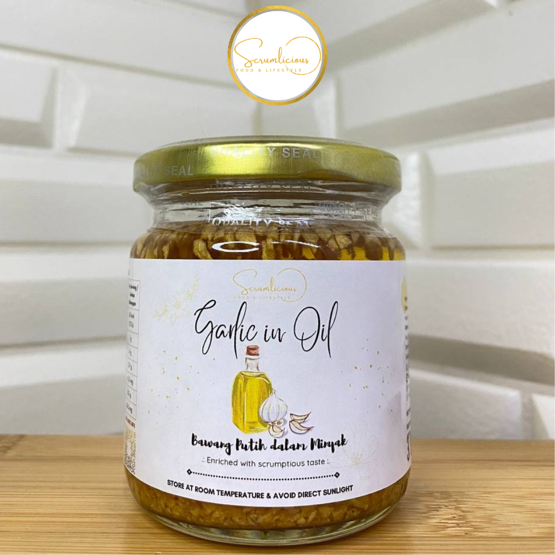 Scrumlicious Garlic in Oil
