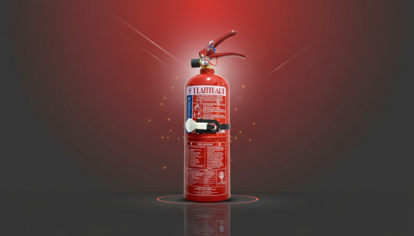 1 Kg Dry Powder Fire Extinguisher cw place holder
