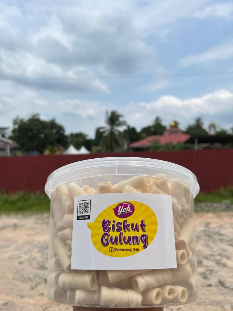 Biskut Gulung Nestum