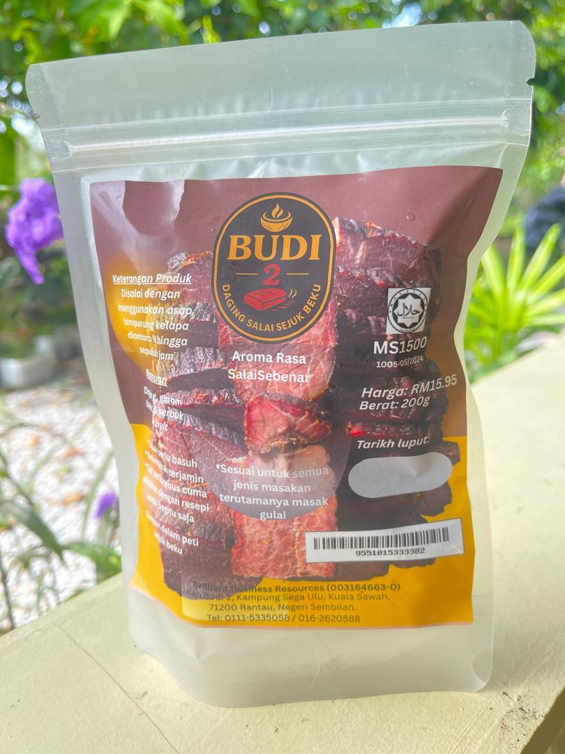Daging Salai Sejuk Beku Budi 2