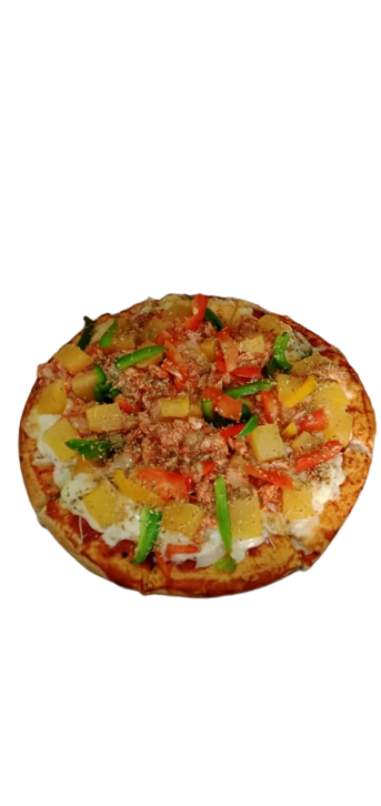 Regular 9 Inch (8 Slices) Hawaiian Chicken Pizza