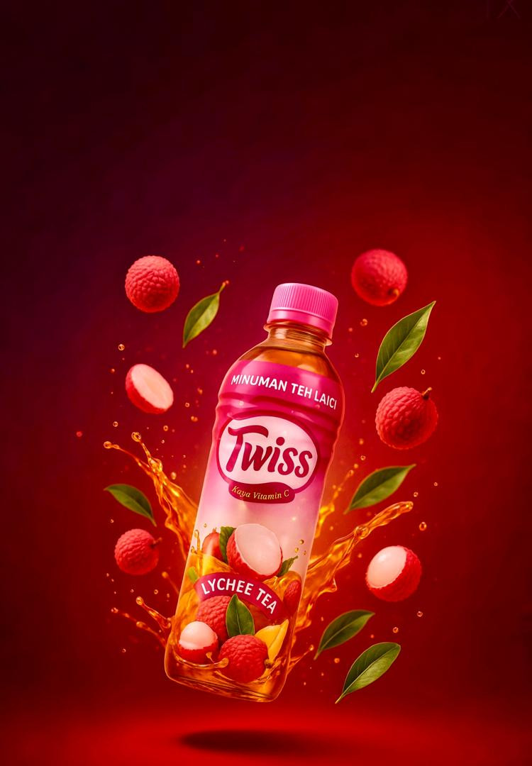 TWISS Lychee Tea (350ml)