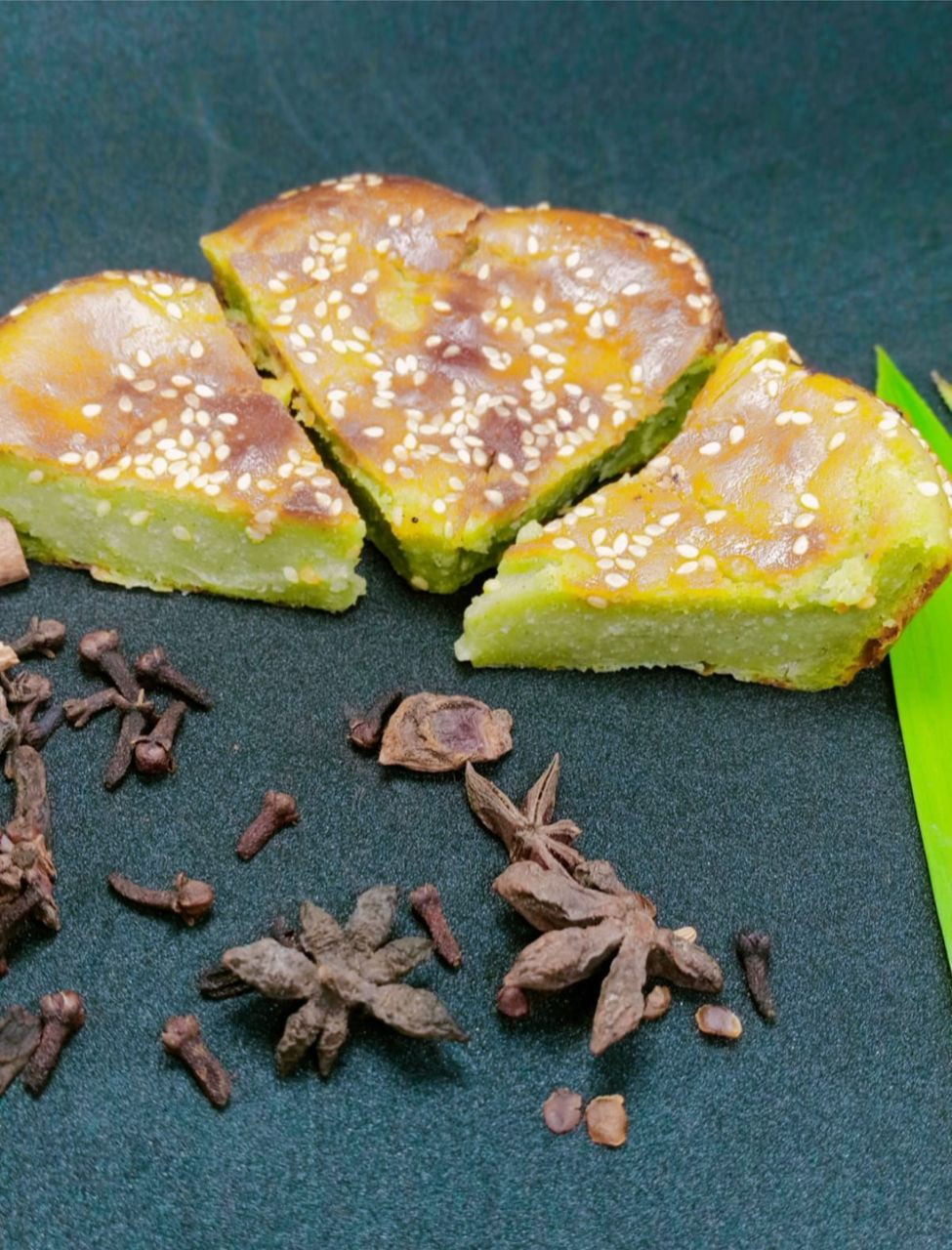 Kuih Bakar Pandan Retort