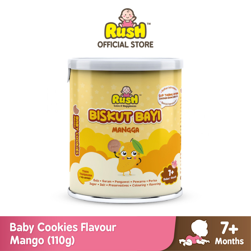 Rush Baby Cookies Flavour Mango 110g