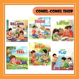 MIND TO MIND "I LIKE TO LISTEN" SERIES ENGLISH PERFECT BOUND FULL COLOUR 24 PAGES PRESCHOOL