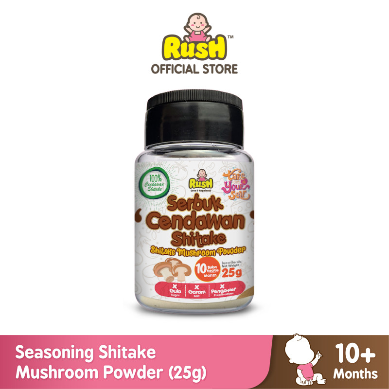 Rush Baby Seasoning Shitake Mushroom Powder 25g
