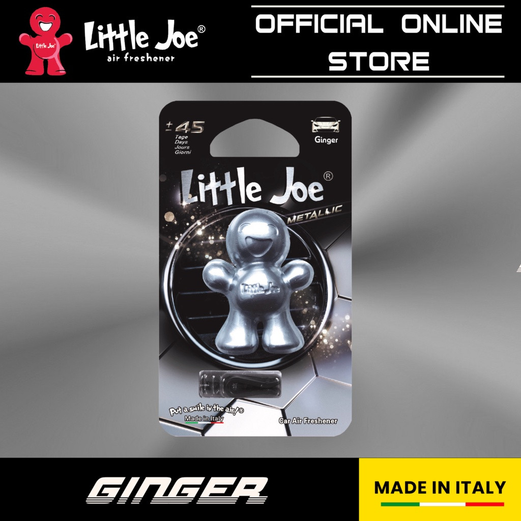 Little Joe Metallic Ginger Car Air Freshener