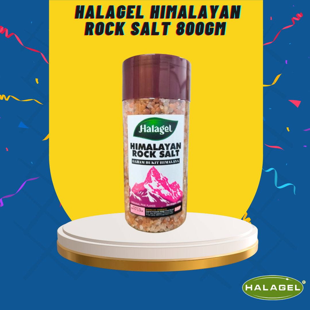 HALAGEL Garam Kasar Himalaya - 800G | Himalayan Salt