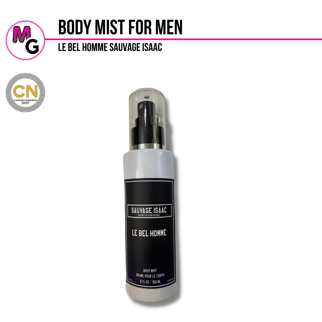"Sauvage Isaac" Body Mist for Men Le Bel Homme