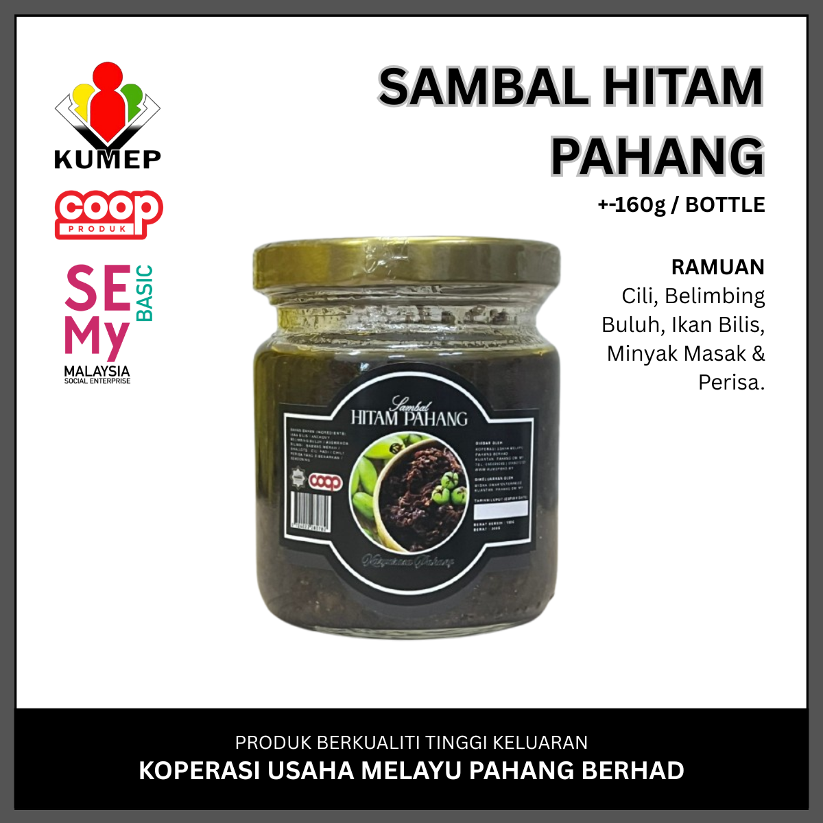 SAMBAL HITAM PAHANG