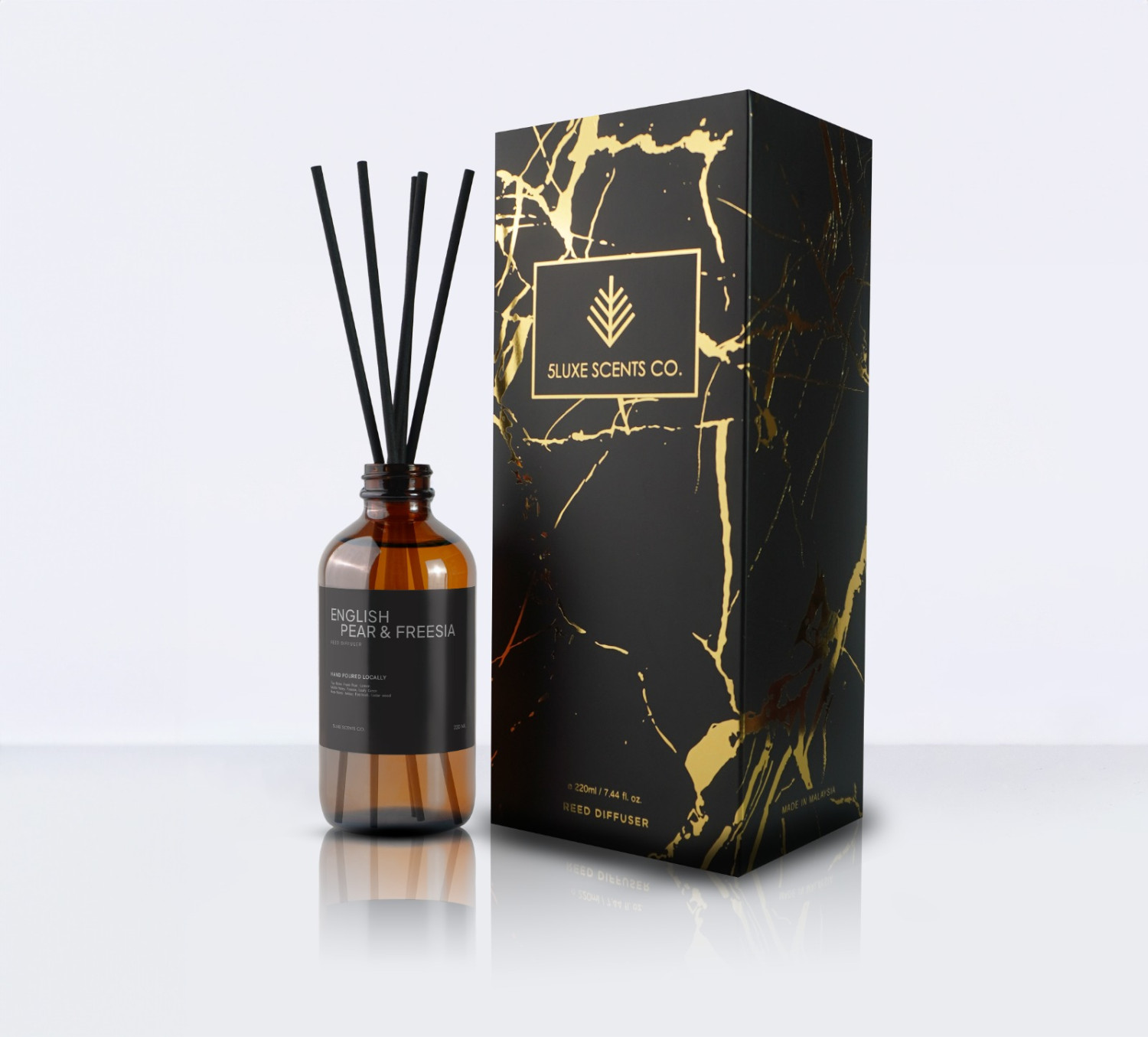 Reed Diffuser - English Pear & Freesia
