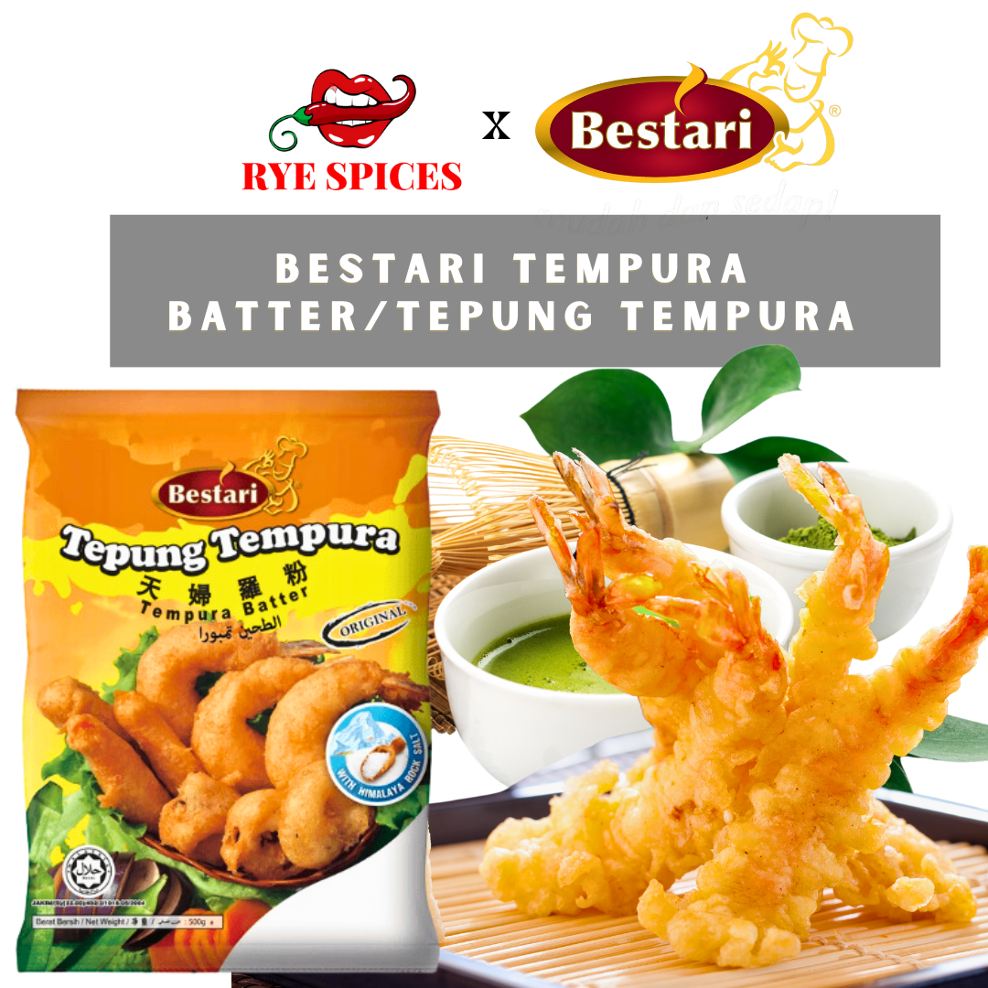 Bestari Tempura Batter/Tepung Tempura Bestari (500g) Halal
