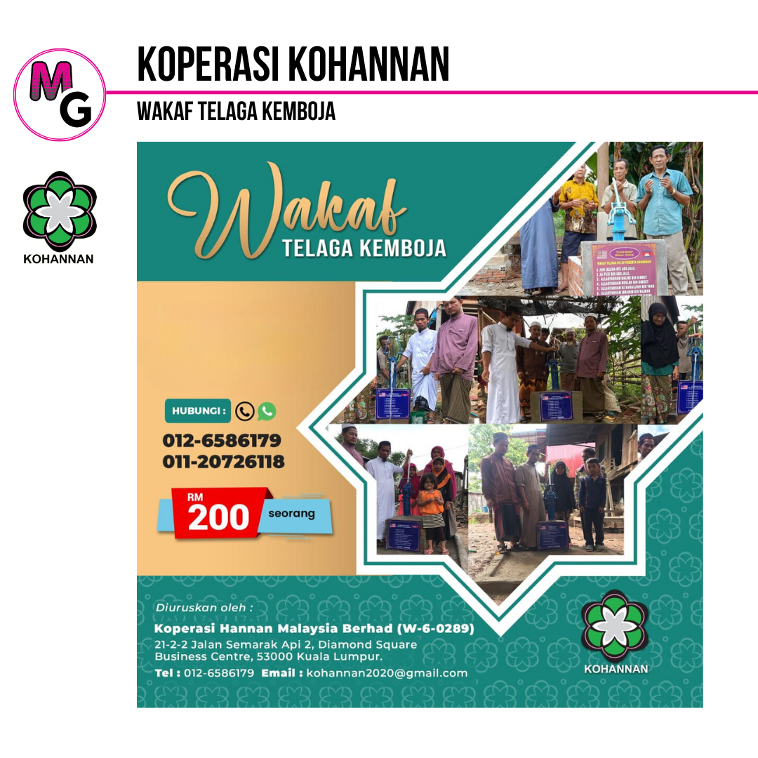 Wakaf Telaga di Kemboja KOHANNAN