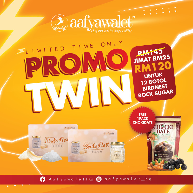 PROMO TWIN BIRDNEST ROCK SUGAR