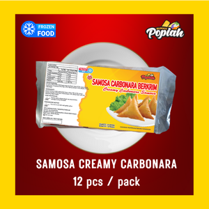 Samosa Creamy Carbonara