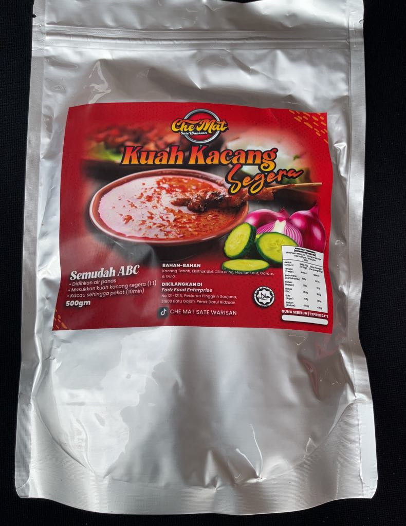 kuah kacang segar
