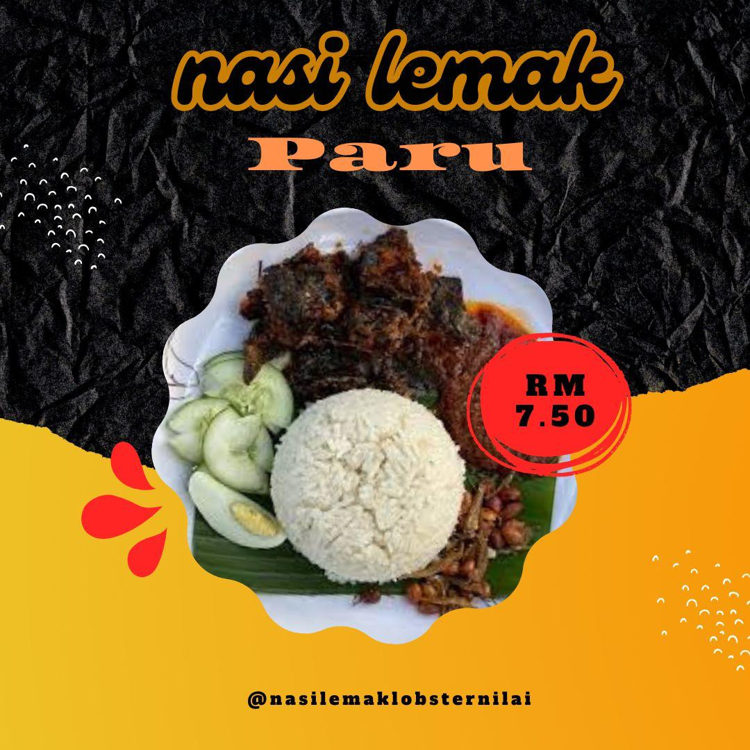 Nasi Lemak Paru
