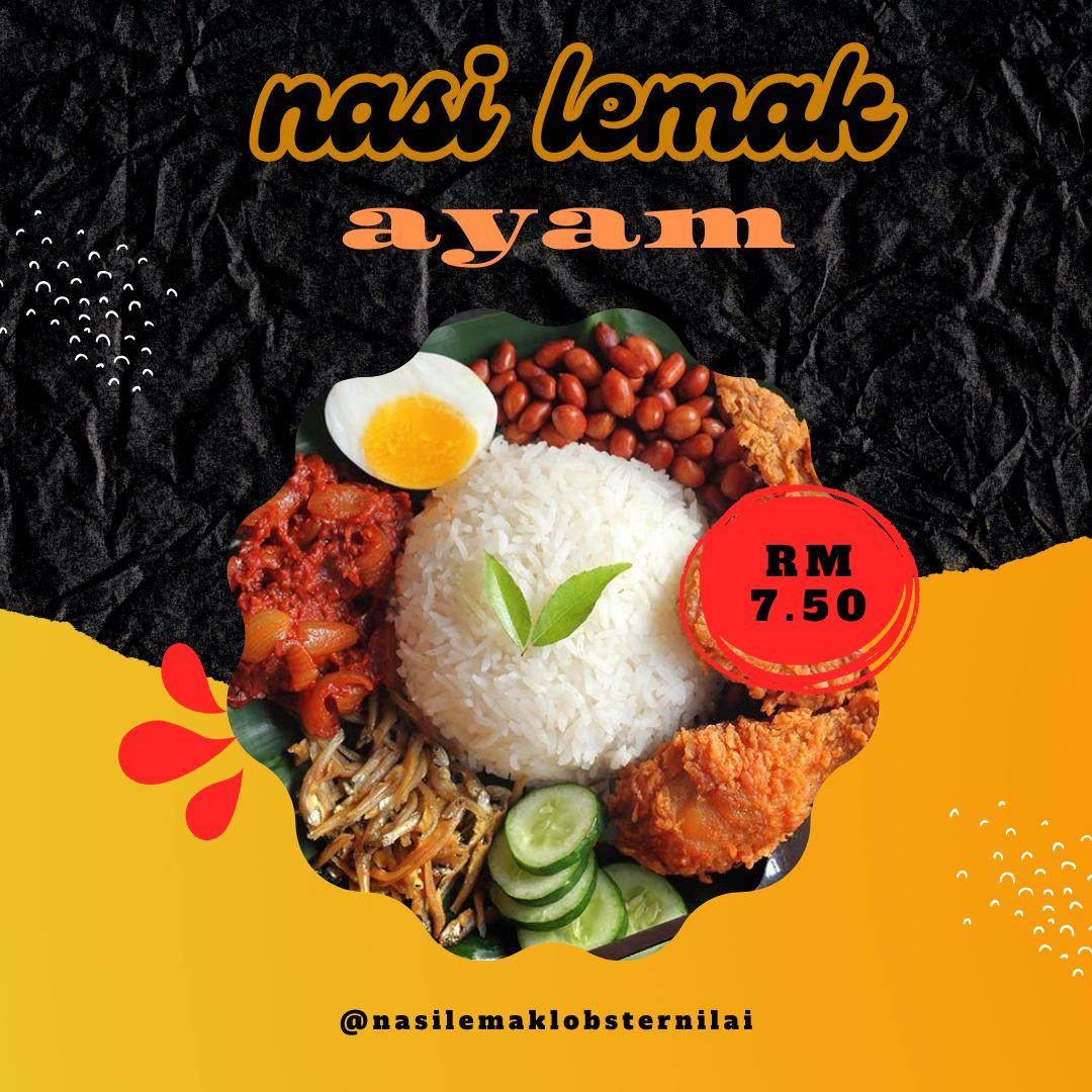 Nasi Lemak Ayam