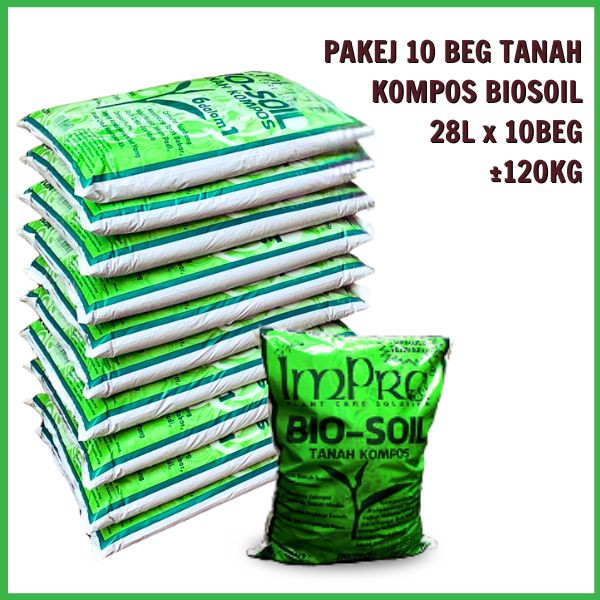 Pakej Tanah Hitam Organik utk Berkebun, area KL/PJ/Lembah Klang sahaja