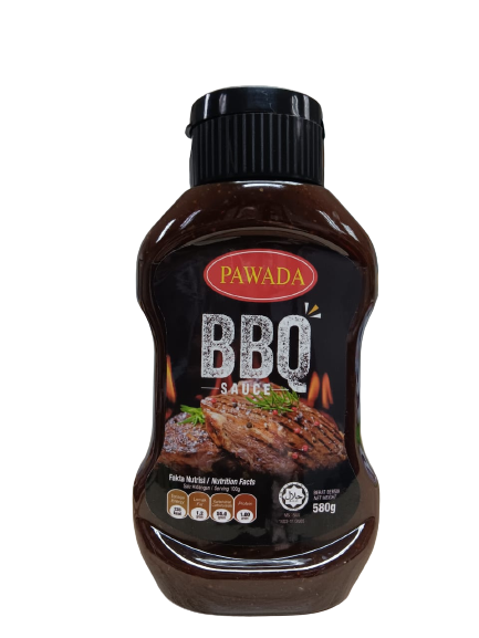 PAWADA BBQ SAUCE 340G [SMOKY TASTE] SQUEZZE BOTTLE