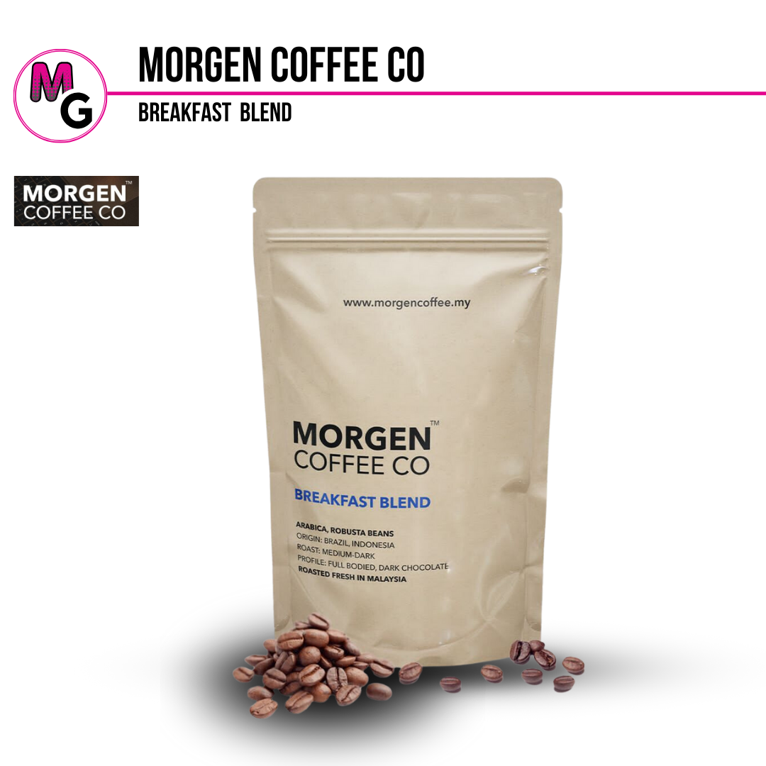 Breakfast Blend Arabica & Robusta Morgen Coffee Co