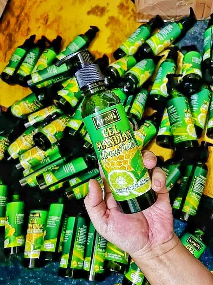 Gel Mandian Bidara Limau Purut