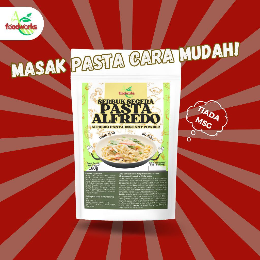 SERBUK SEGERA PASTA ALFREDO