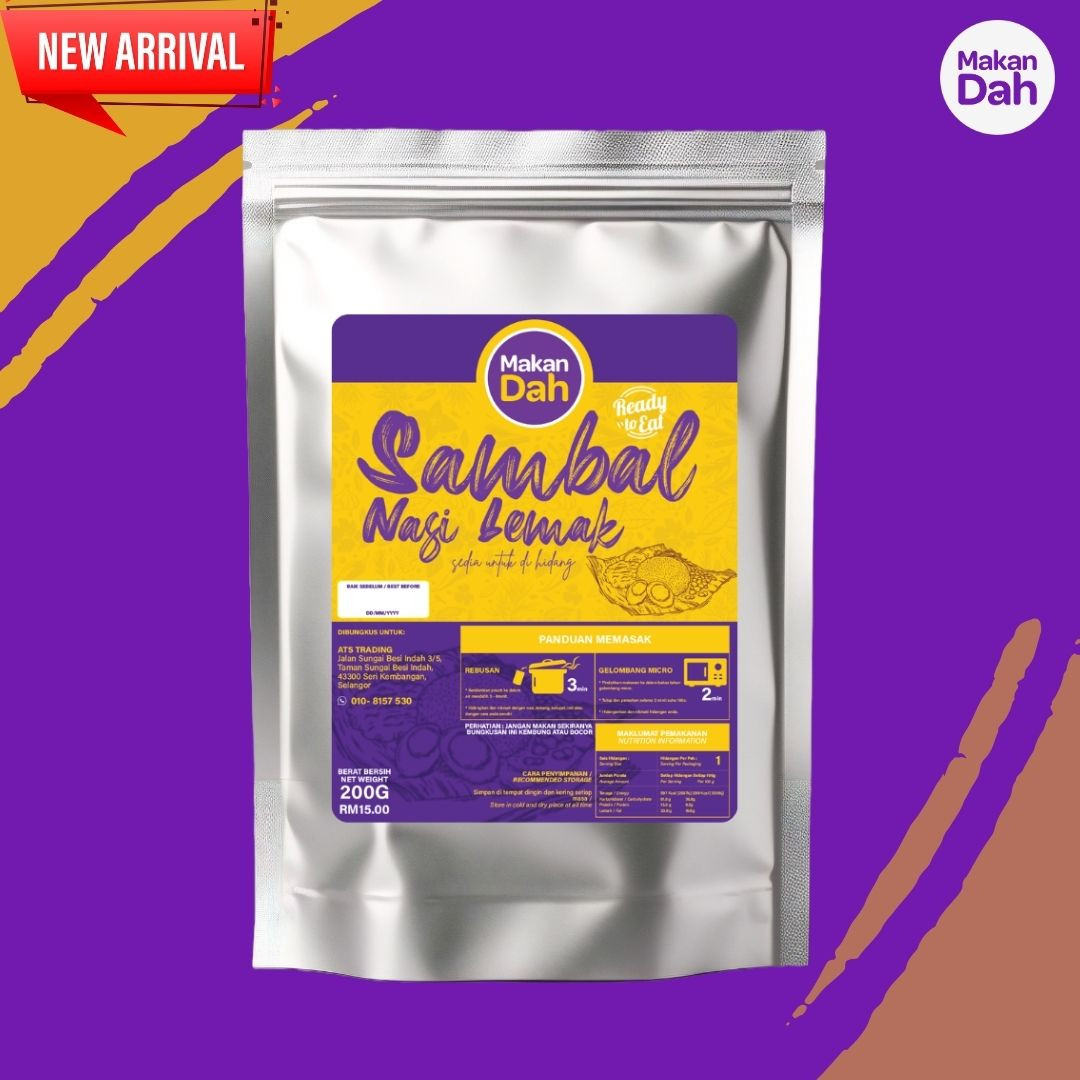 Sambal Nasi Lemak Jenama MakanDah