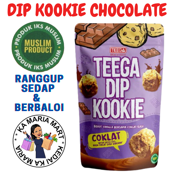 [HOT SELLING] TEEGA DIP KOOKIE CHOCOLATE