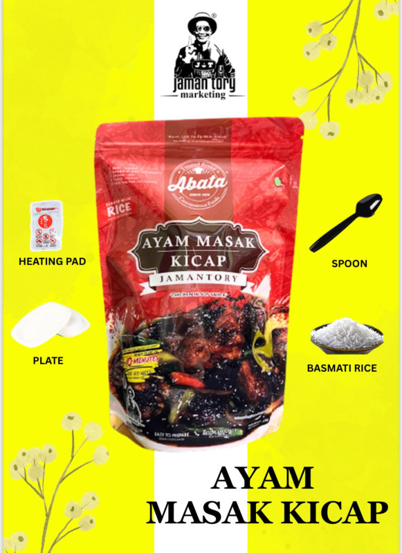 TRAVEL PACK AYAM MASAK KICAP/ CHICKEN SOY SAUCE