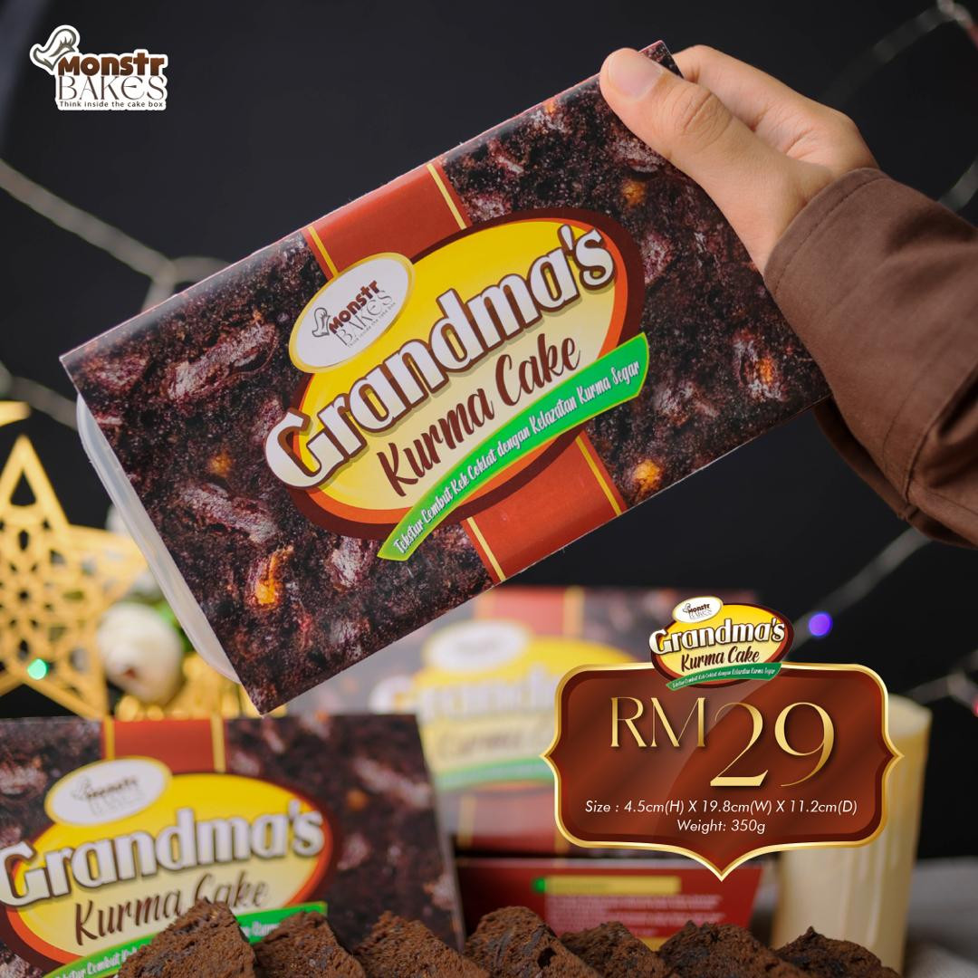 Grandma's Kurma Cake