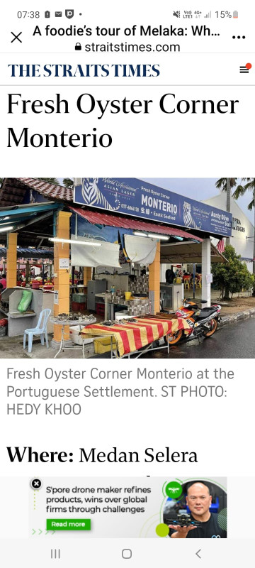 Monterio Fresh Oyster Corner
