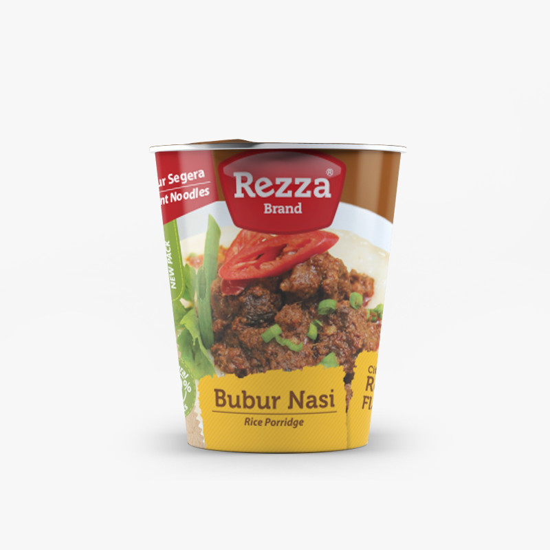 Instant Rice Porridge Rendang