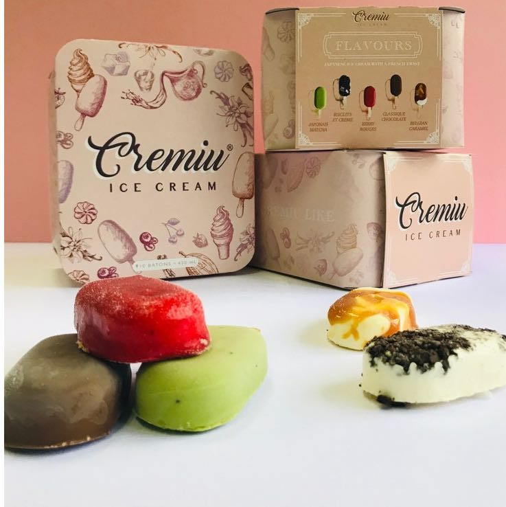 Cremiu Baton Ice Cream (10unit/set) MOQ 65 ktn (6set/ktn)